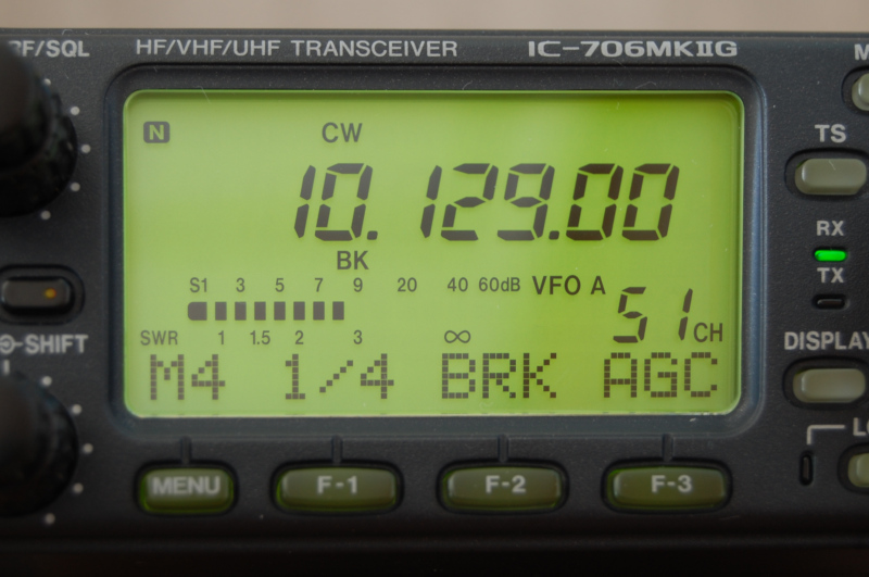 IC-706MK2G-Display
