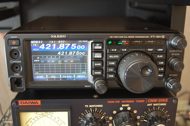 FT-991A UHF-CB Receive