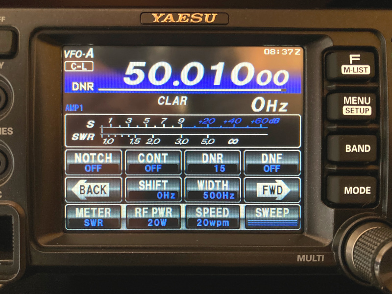 FT-991A Digital Noise Reduction
